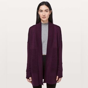 Lululemons sit in lotus wrap